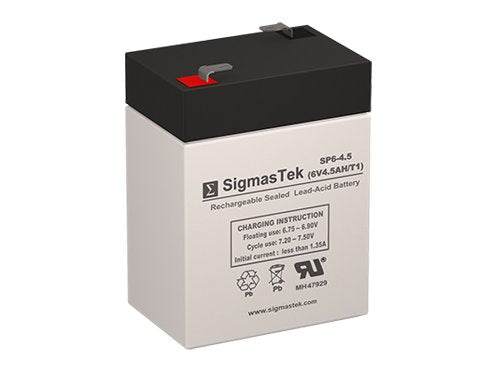 6 Volt 4.5 AH F1 Terminal Battery S186161
