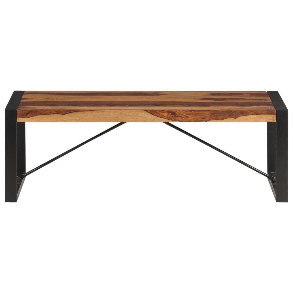 Square Rustic Solid Sheesham Wood Coffee Table O751