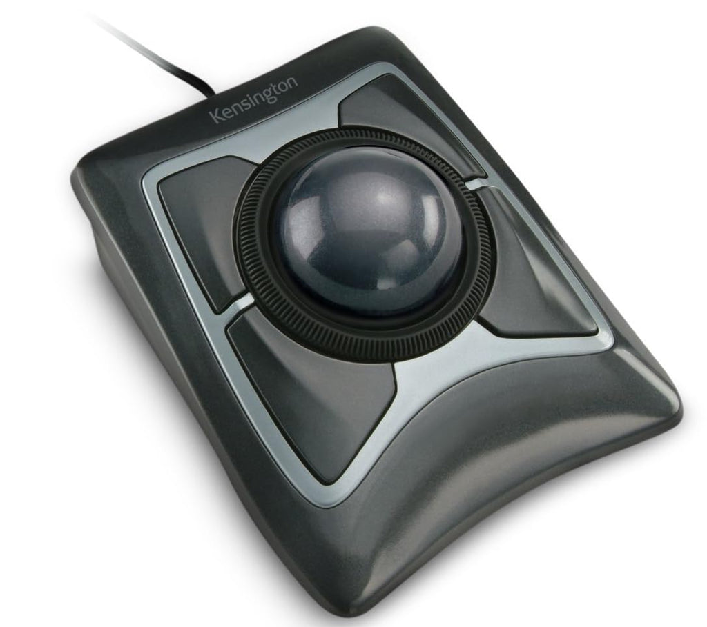 Black Silver Trackball Mouse G552347