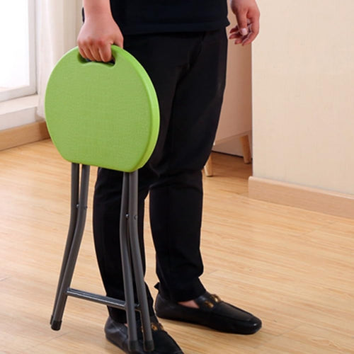 18 Inch Black Portable Folding Chair with Handle Z413603