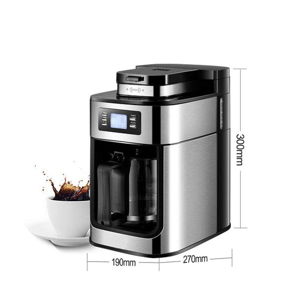 10 Cups Programmable Drip Coffee Machine with Glass Carafe T4077