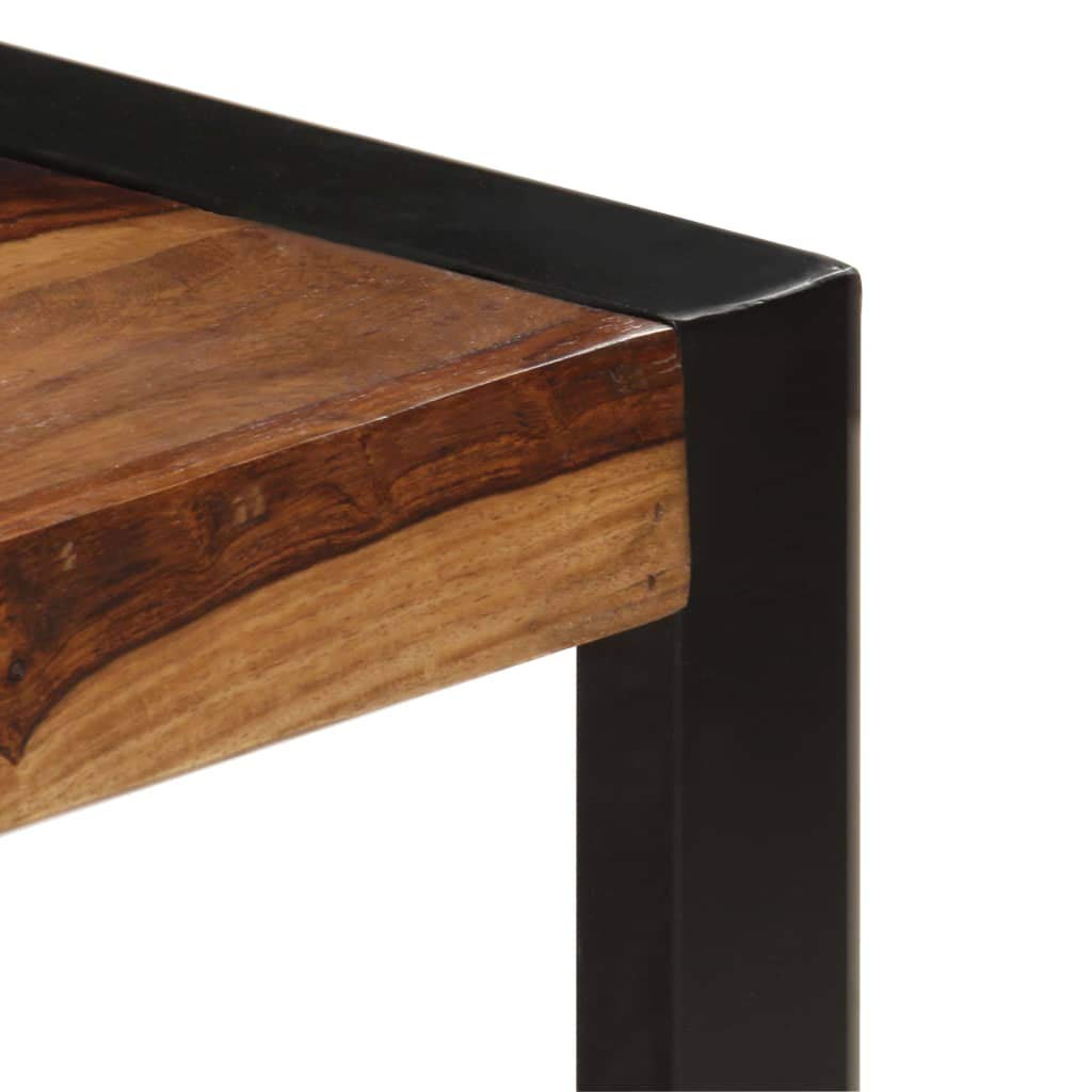 Square Rustic Solid Sheesham Wood Coffee Table O751