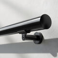 6FT Aluminum Handrail Kit Matte Black T390693