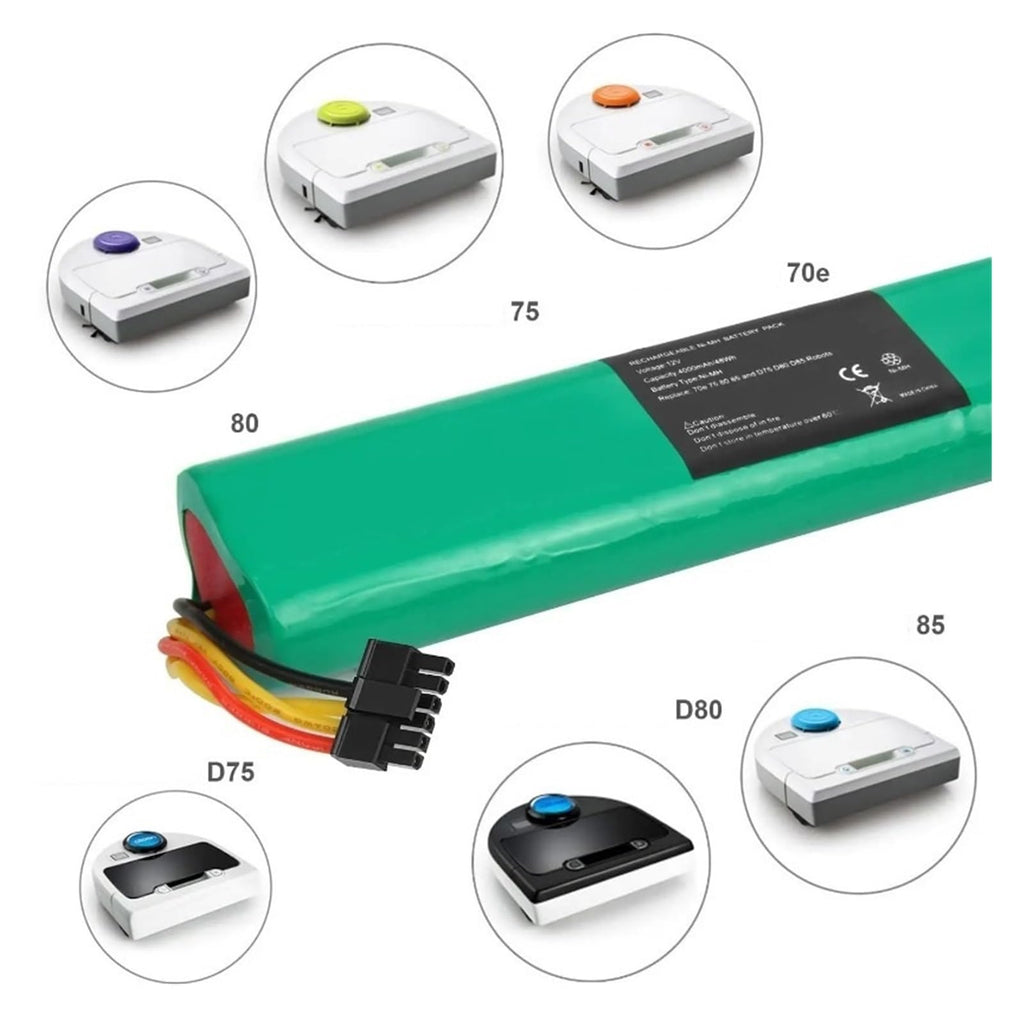 12V Ni-Mh Rechargeable Replacement Battery X8438