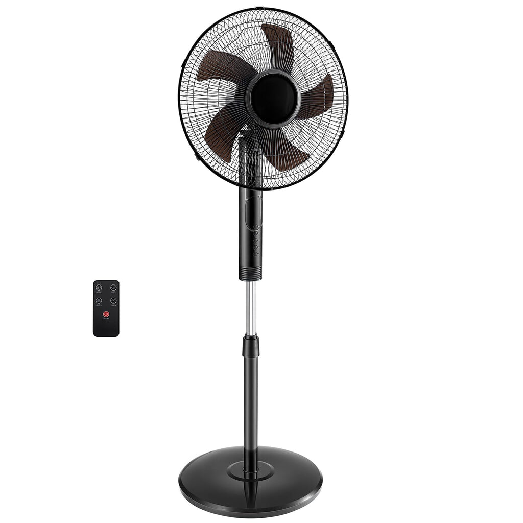 17" Oscillating Pedestal Fan with Remote O689