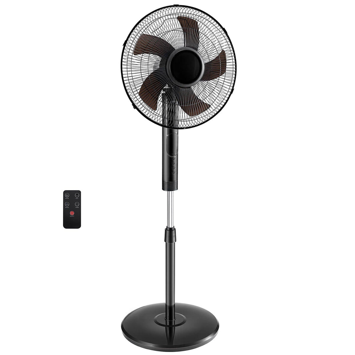 17" Oscillating Pedestal Fan with Remote O689