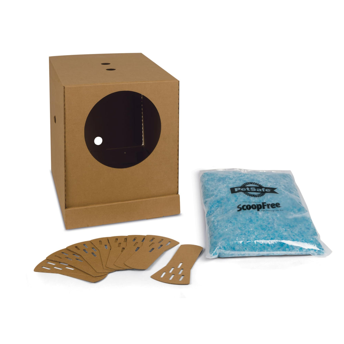 Disposable Litter Box, Fresh Scent, 4.3Lb Bag Y33979