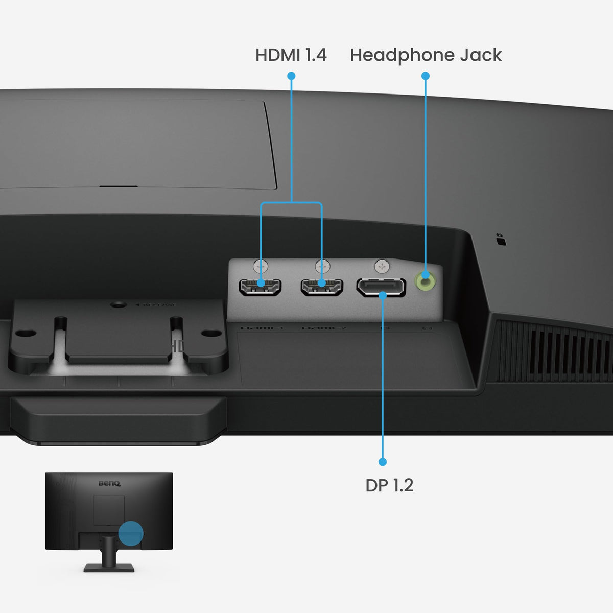 24" FHD 100Hz IPS Computer Monitor with Speakers F755773