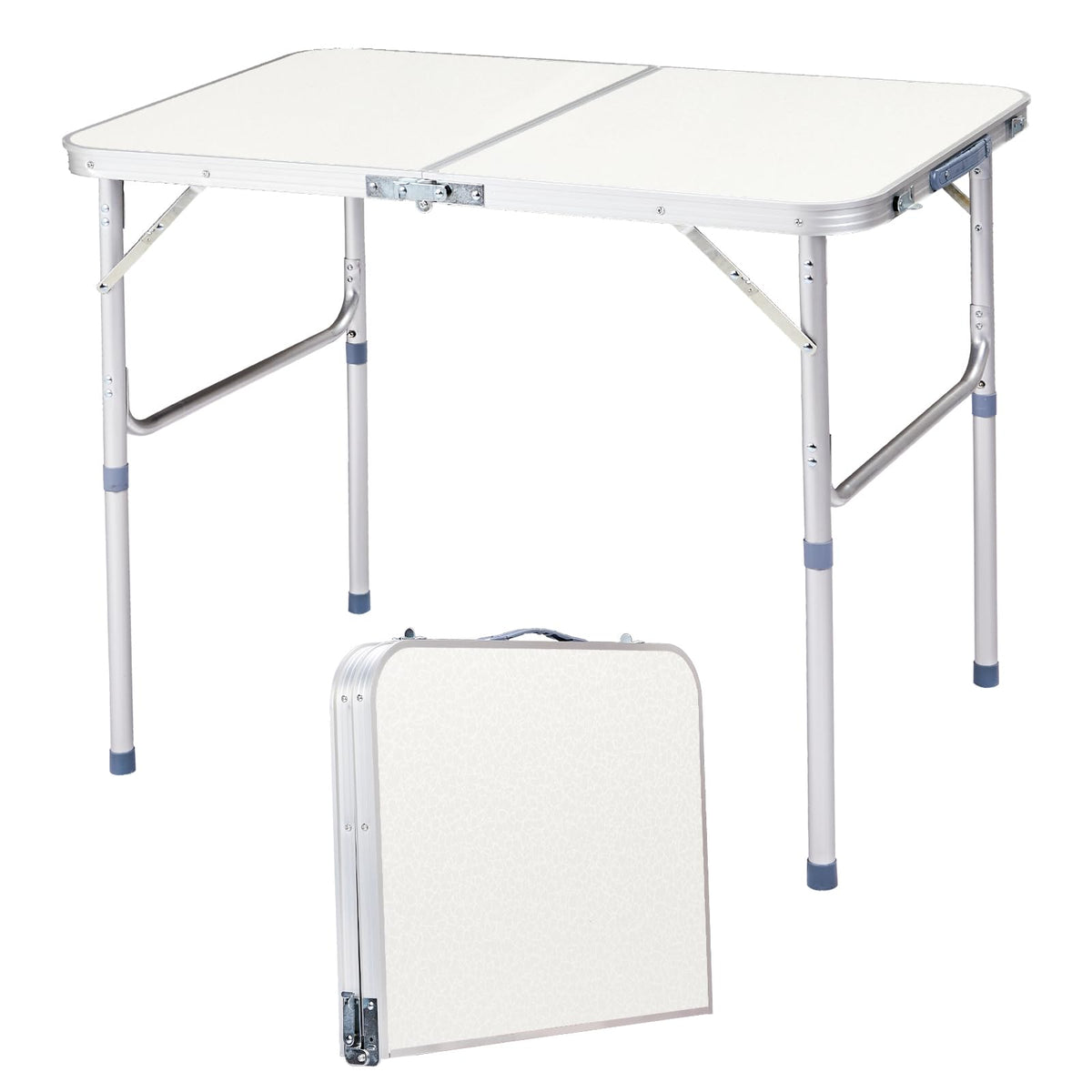 3ft Portable Aluminum Folding Picnic Table with Carry Handle P719