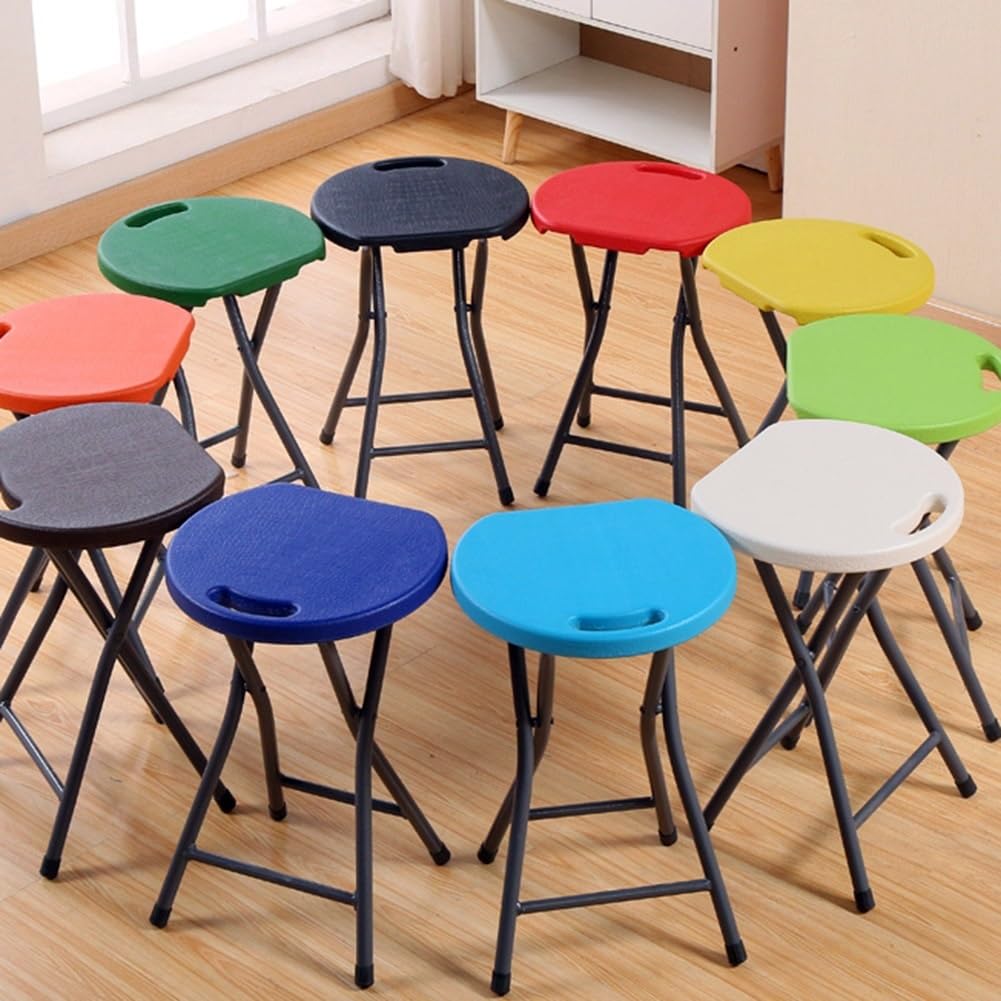 18 Inch Black Portable Folding Chair with Handle Z413603