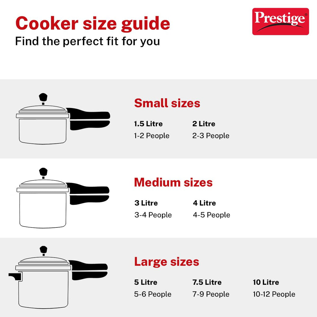 2 Liter Aluminium Pressure Cooker F404954