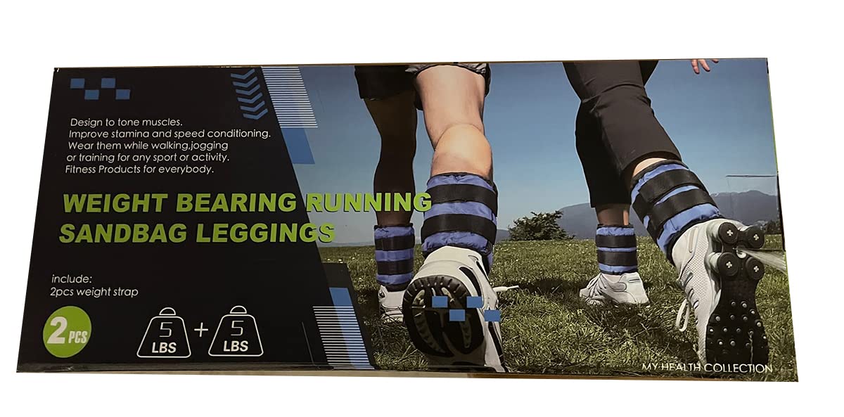 10 LB Adjustable Ankle & Wrist Weights D6309