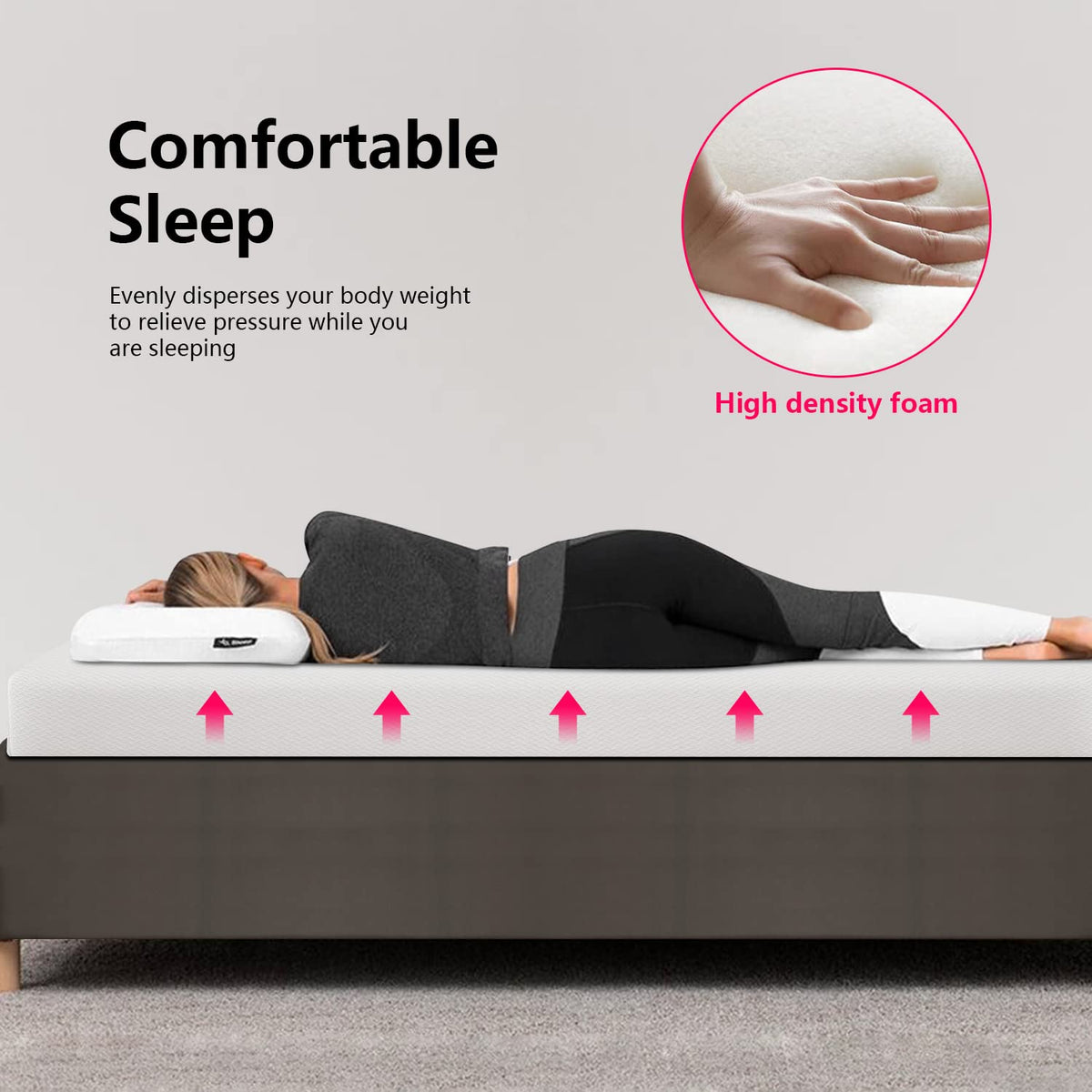 6 Inch Medium Firm Foam Mattress G4715