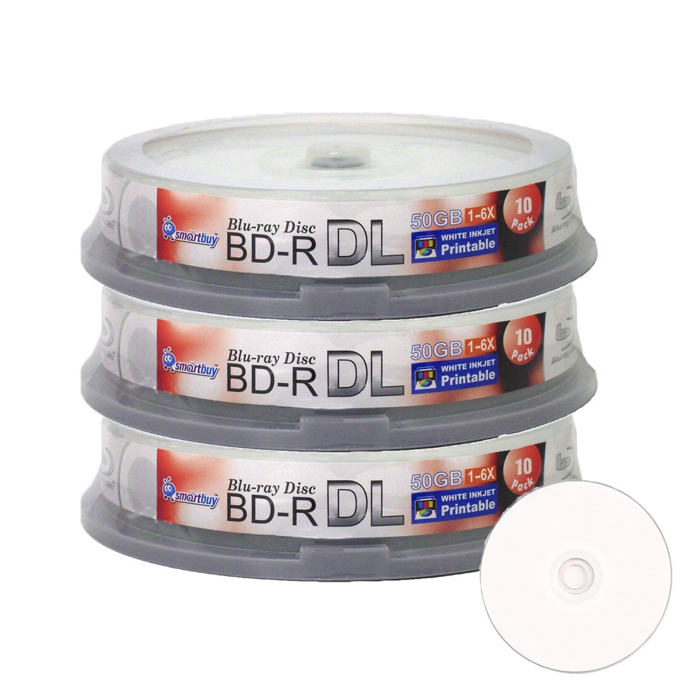 30 Pack 50gb 6X Blu-ray Disc I899542