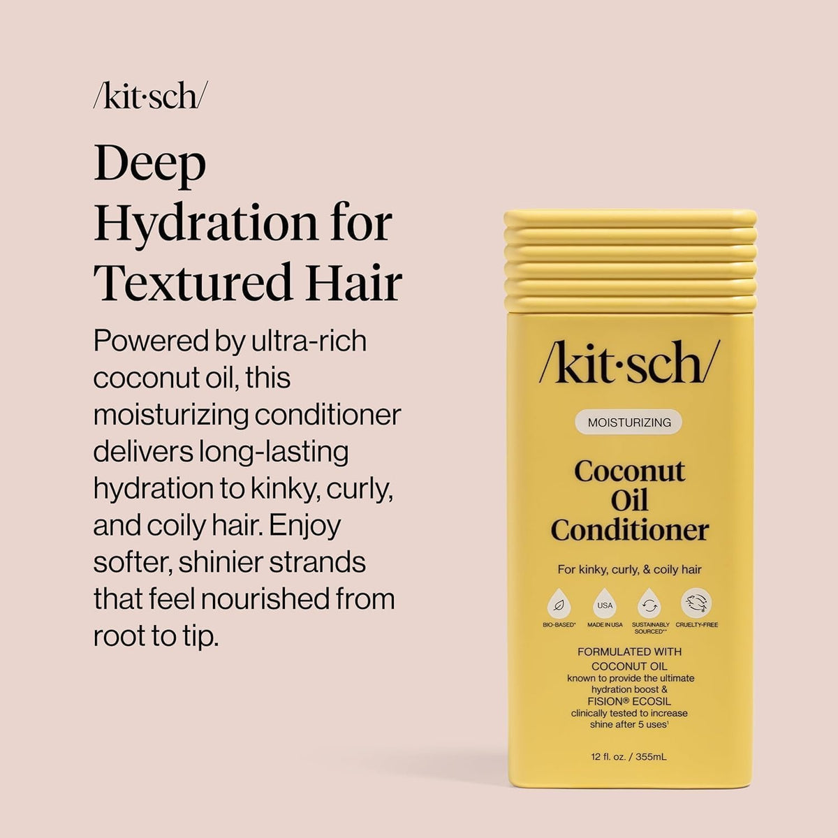 Rice Water Shampoo & Coconut Oil Conditioner Set 12 oz H16924
