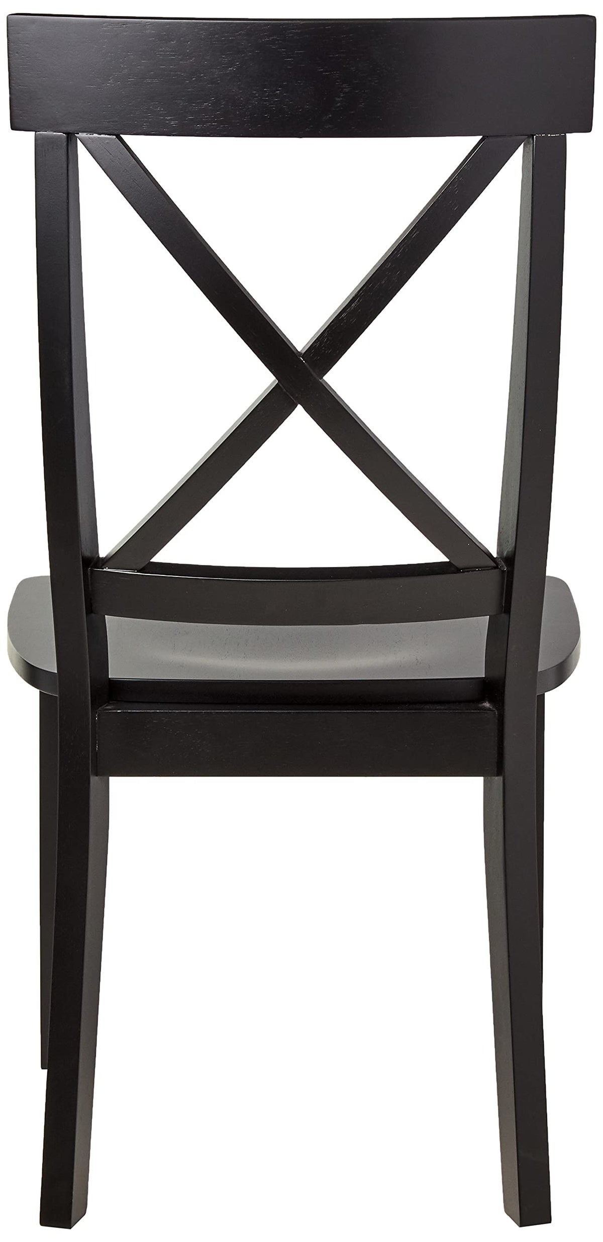 Black Dining Chairs Set of 2 D246