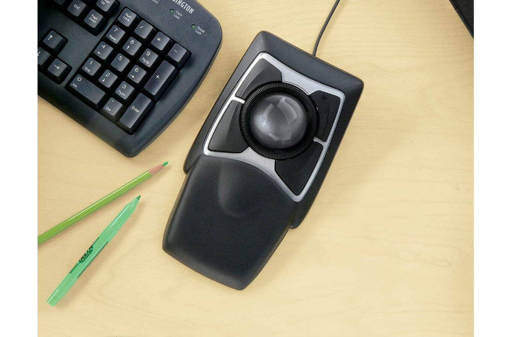 Black Silver Trackball Mouse G552347