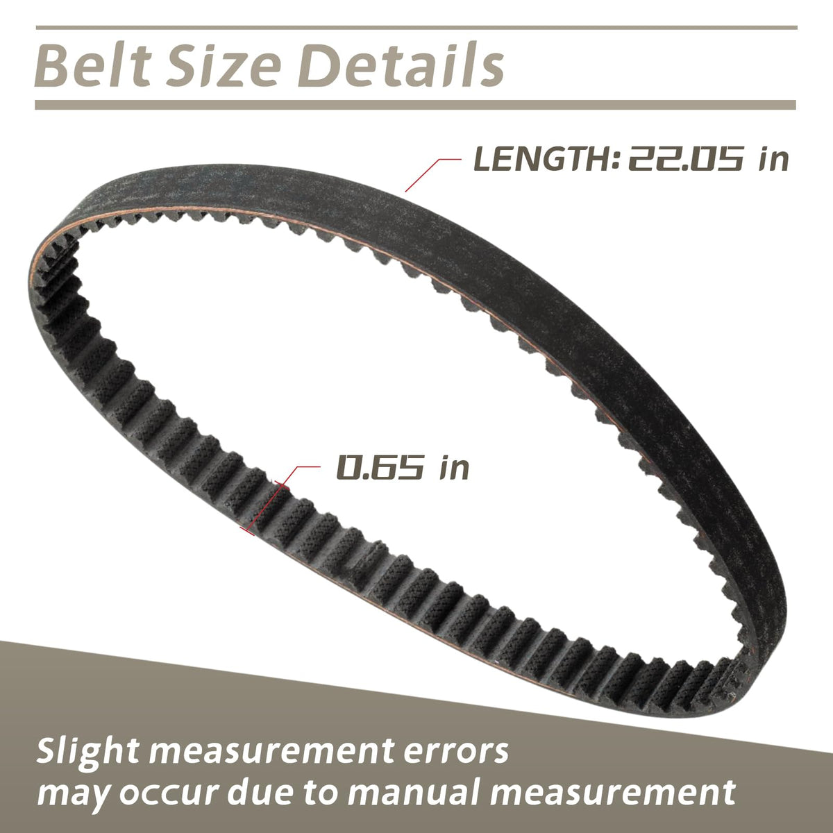 16mm Drive Belt Electric Dirt Bike Parts Q9648