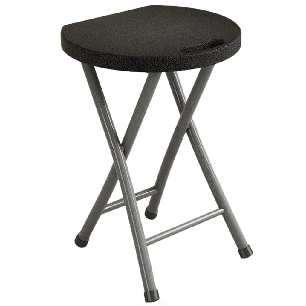 18 Inch Black Portable Folding Chair with Handle Z413603