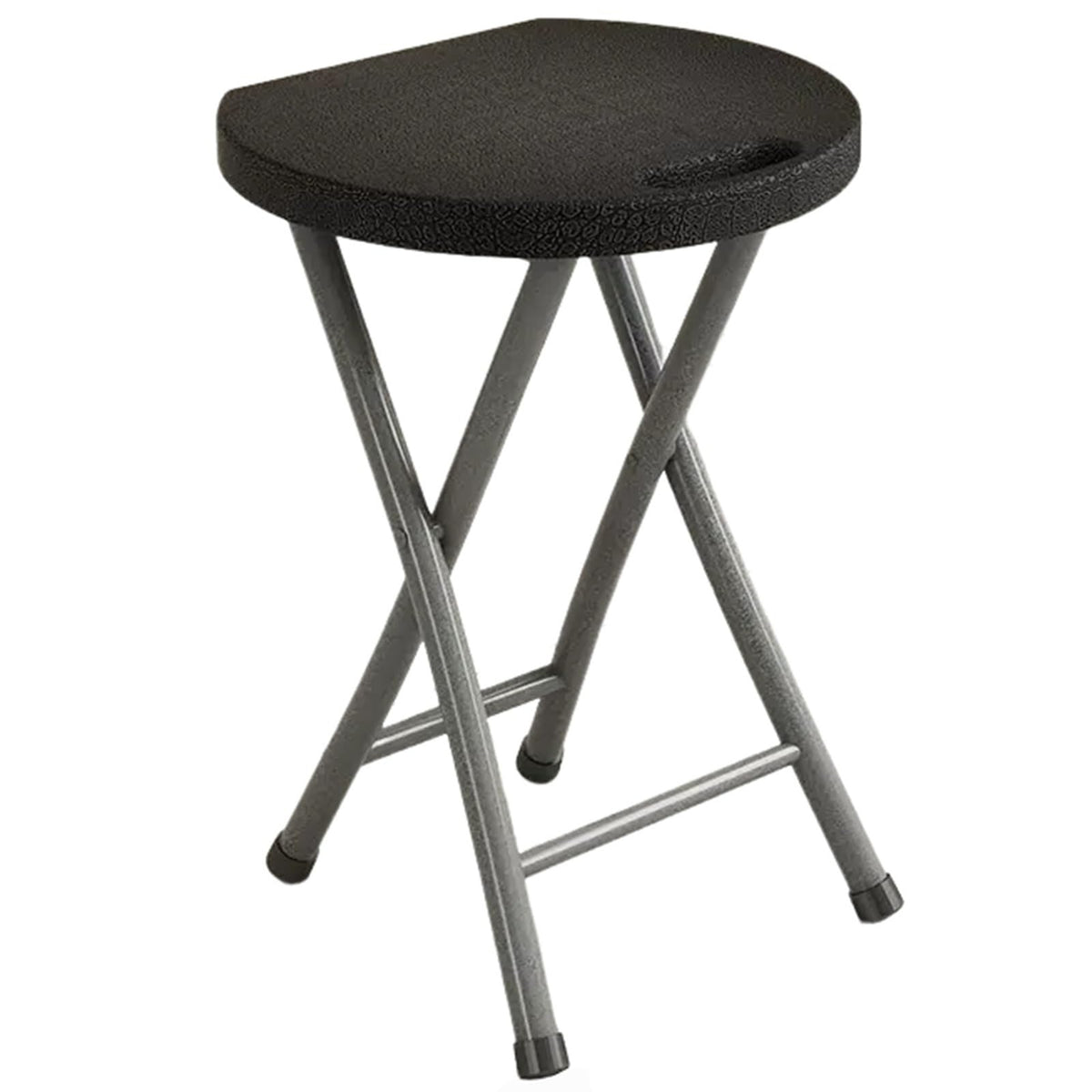 18 Inch Black Portable Folding Chair with Handle Z413603