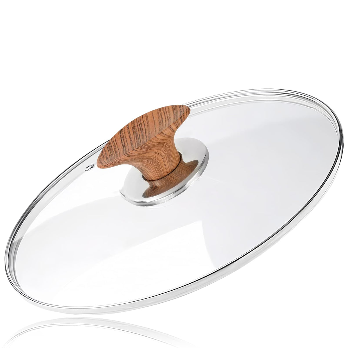9.5 Inch Glass Lid with Knob S6784