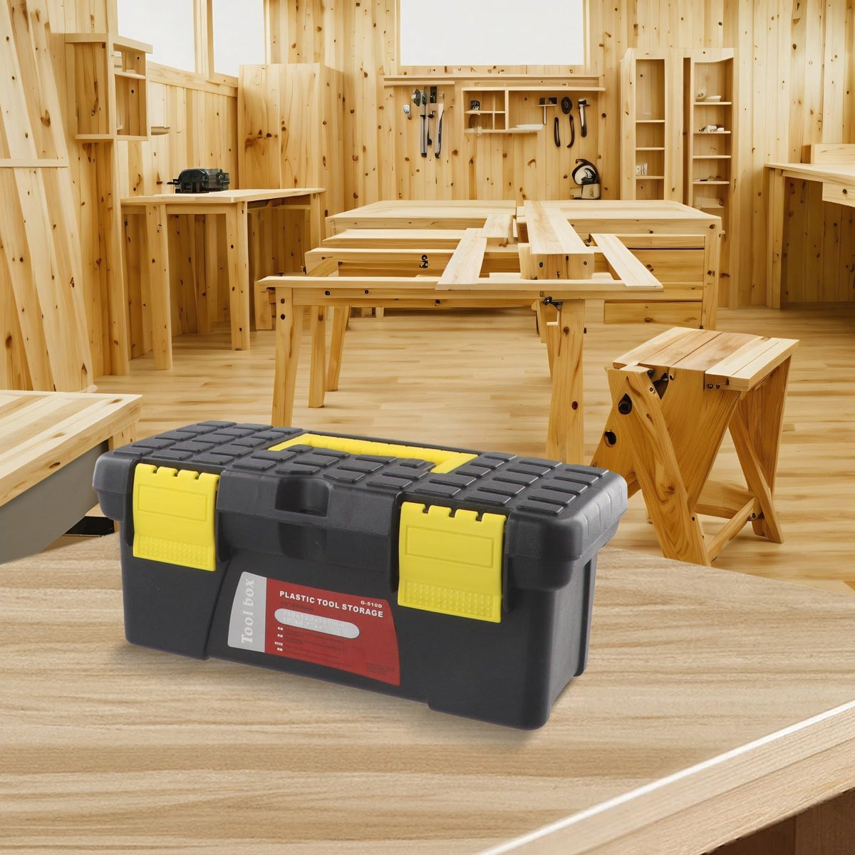10 inch Plastic Tool Box O76684