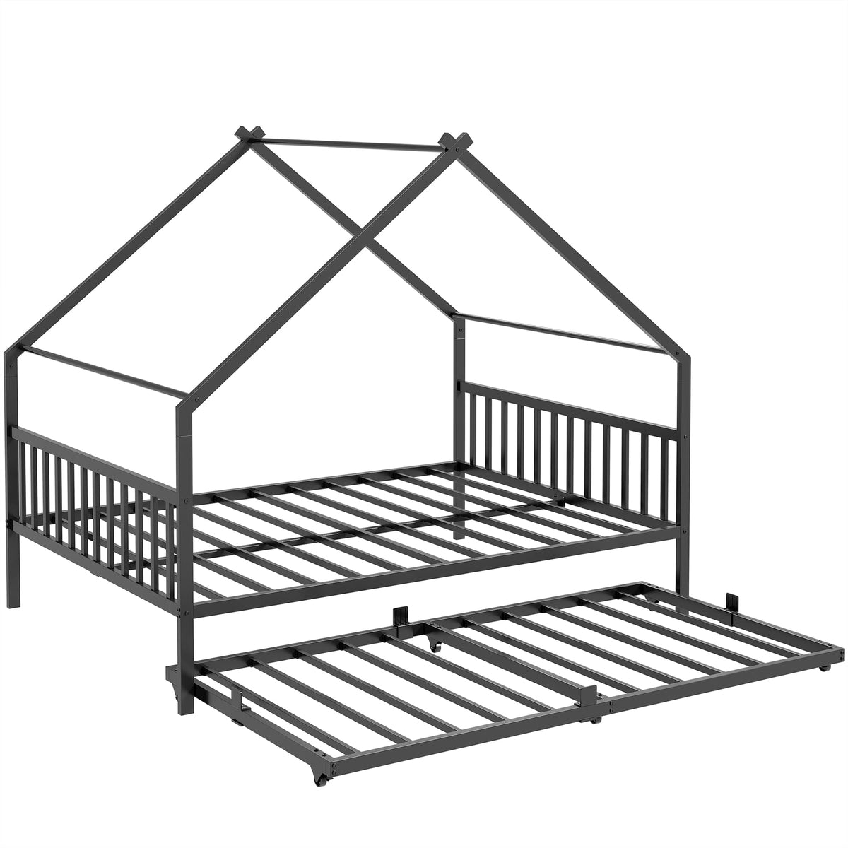Black Daybed with Trundle I891