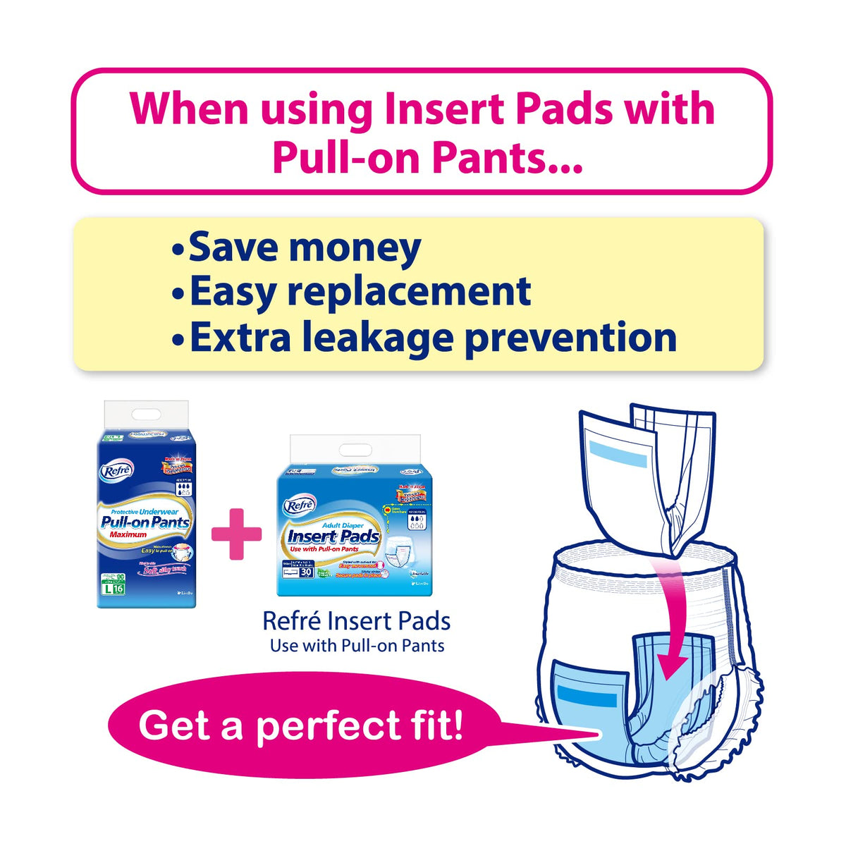 Adult Incontinence Underwear, Unisex, Large, 16 Count C368