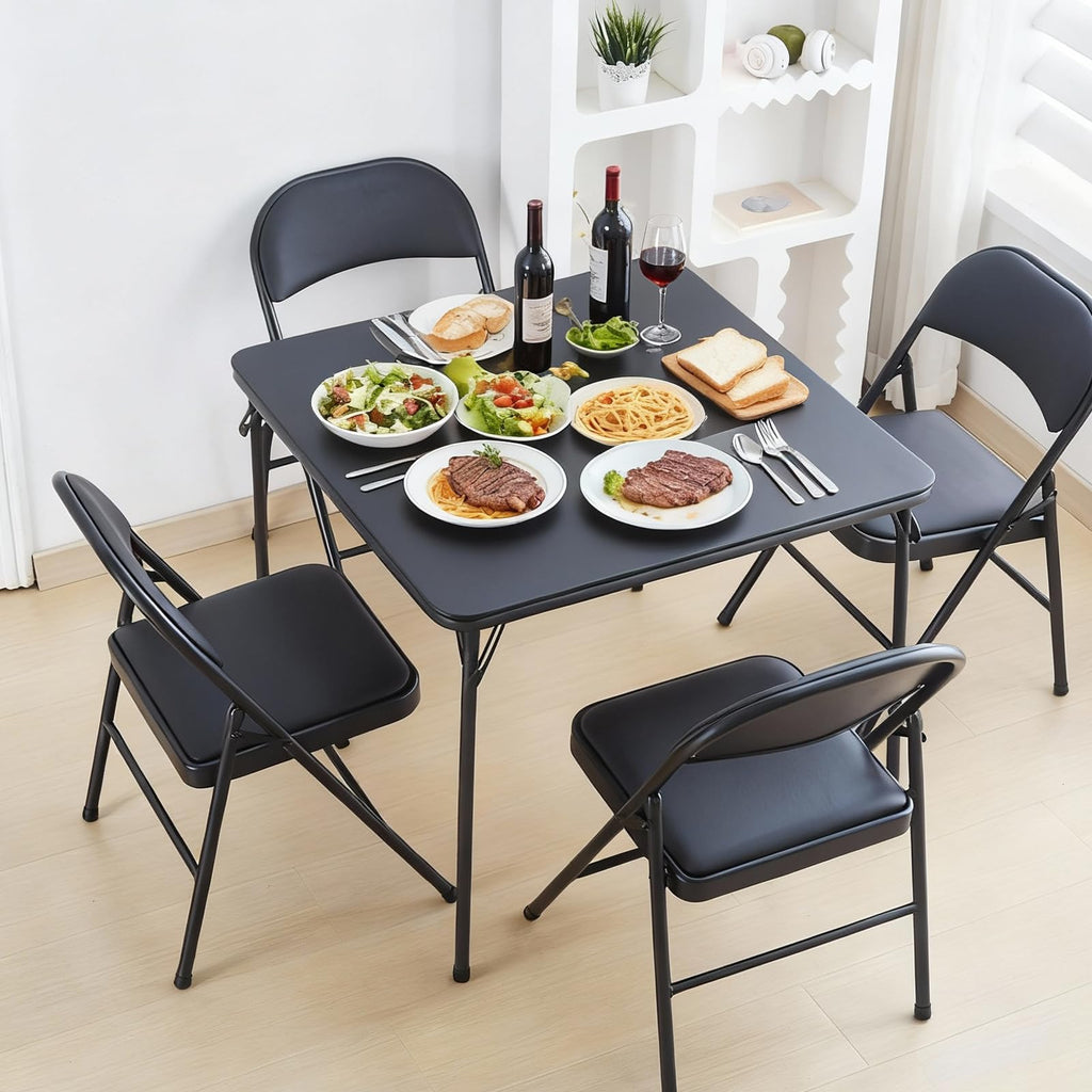 Black 32x32 Folding Table Z30171