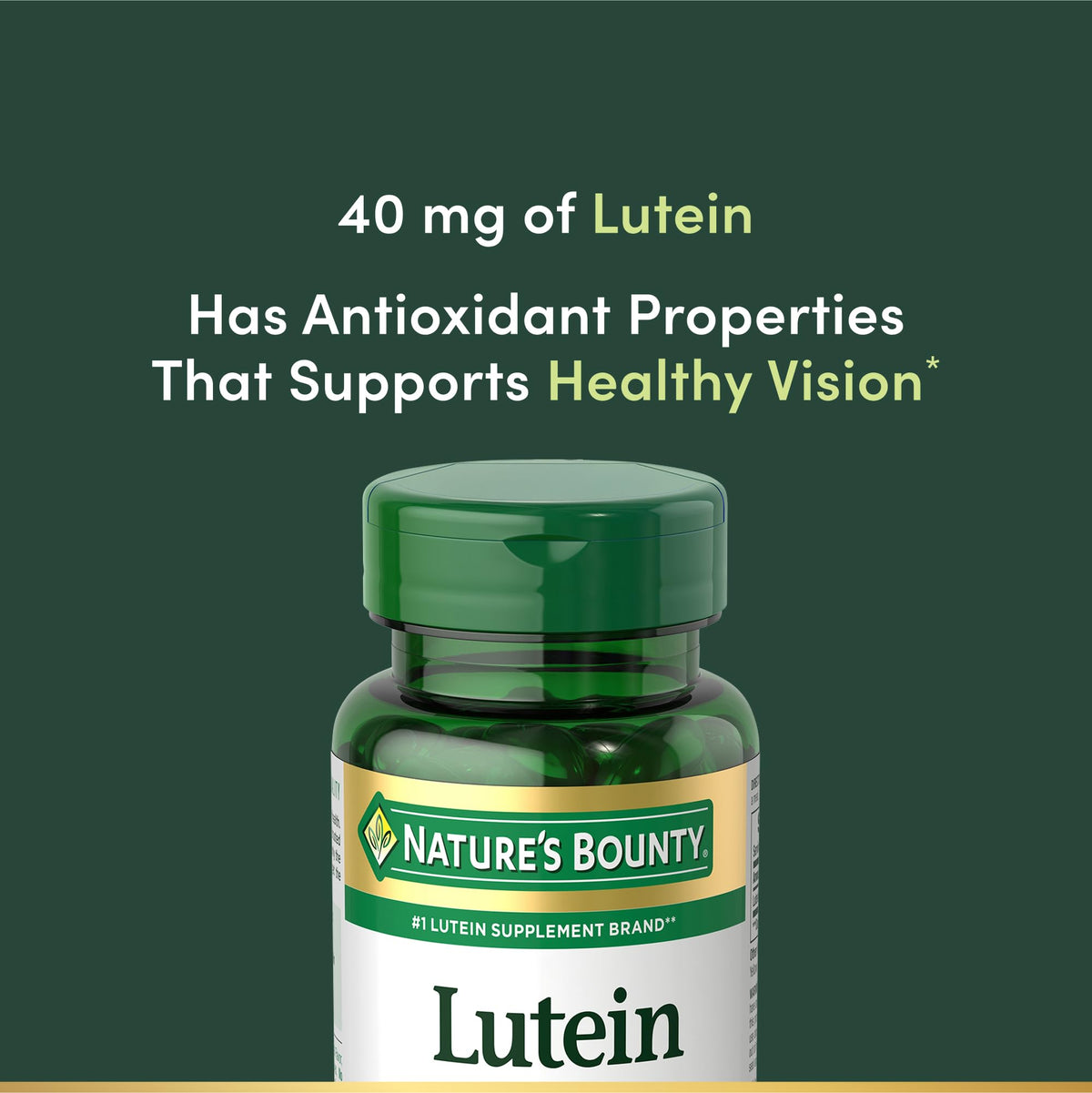 Lutein 40 mg Softgels Eye Health Supplement F55993