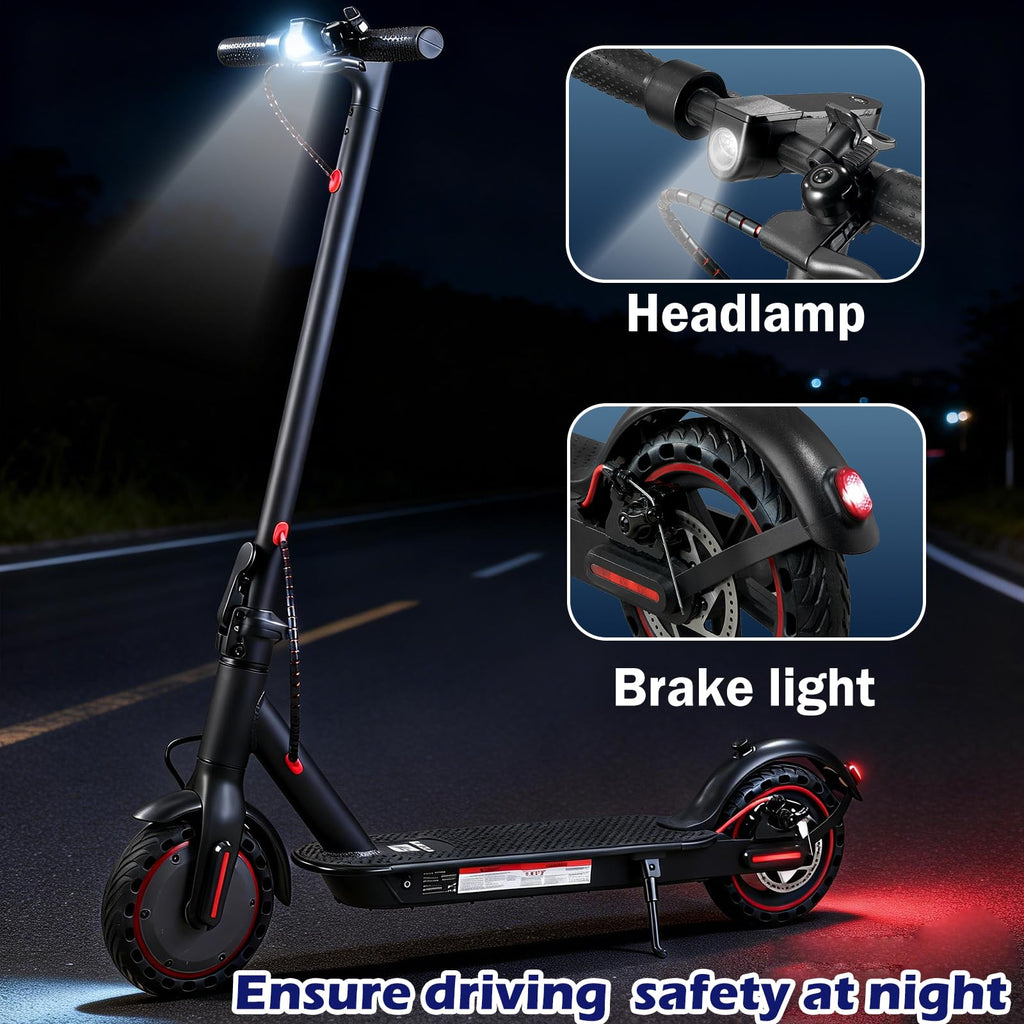 Electric Scooter with 350W/500W Motor, 8.5" Solid Tires, Foldable T61739