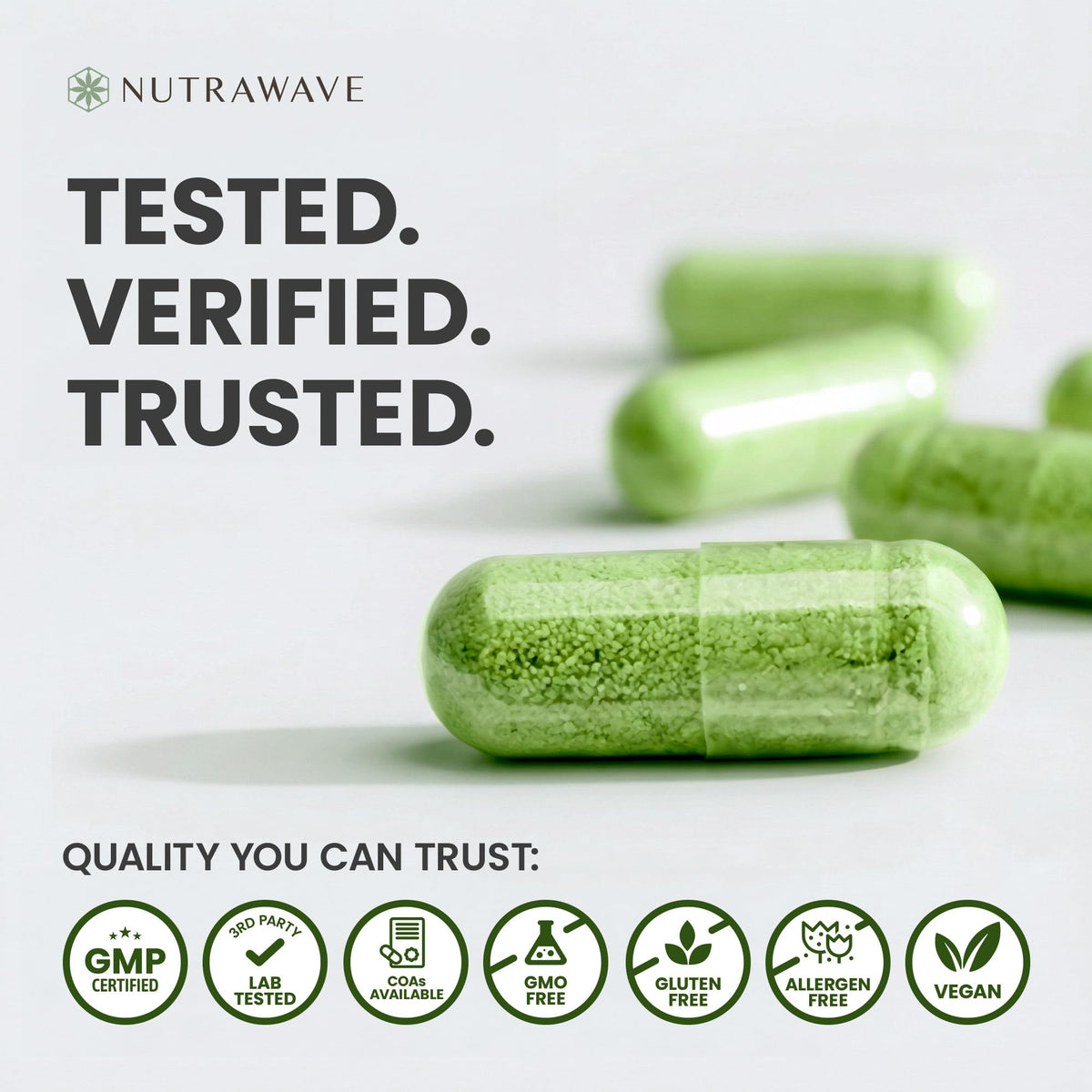 Organic Moringa Capsules 1200mg 120 Capsules Z6901
