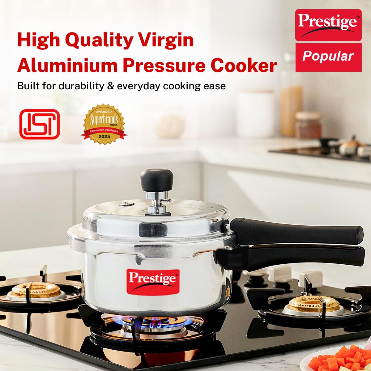 2 Liter Aluminium Pressure Cooker F404954