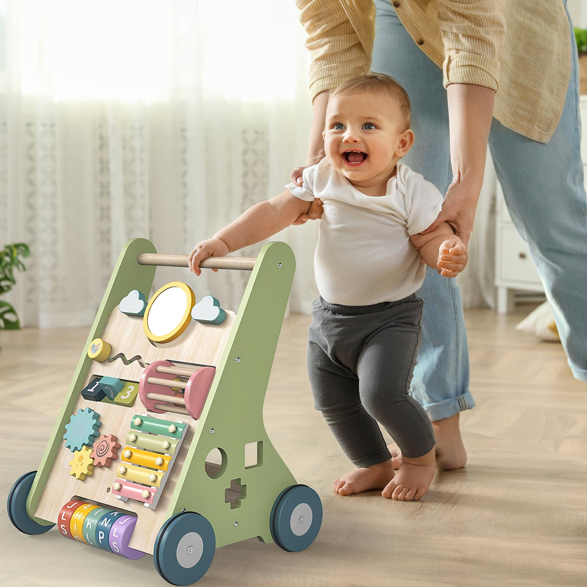 Wooden Baby Walker F953