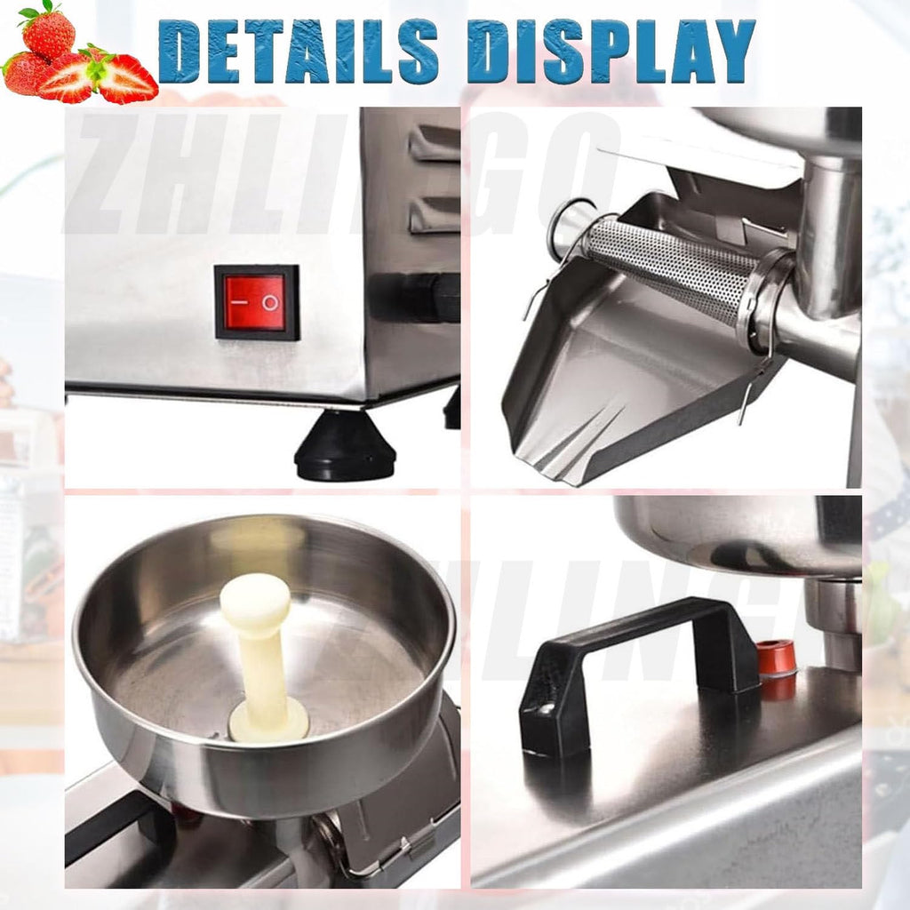 450W Stainless Steel Electric Tomato Strainer O265