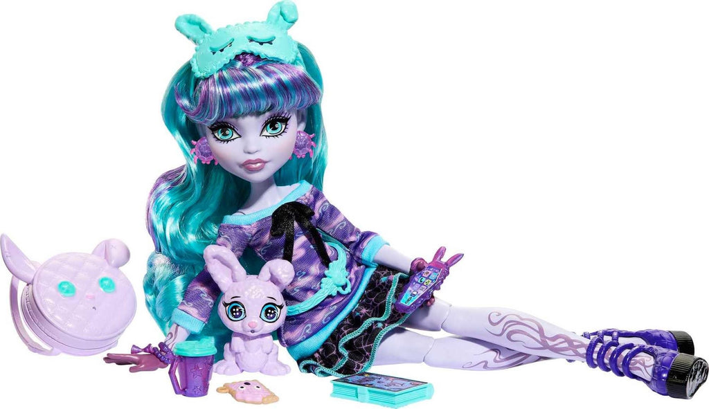 Doll with Pet Bunny, Hoodie, Book & Backpack L6966