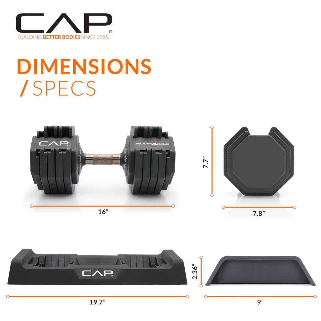 Adjustable Dumbbell Set 25 LB & 55 LB G968939