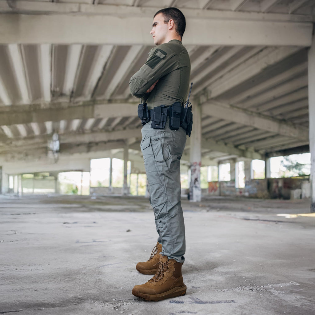 Waterproof Leather Tactical Work Boots L232248