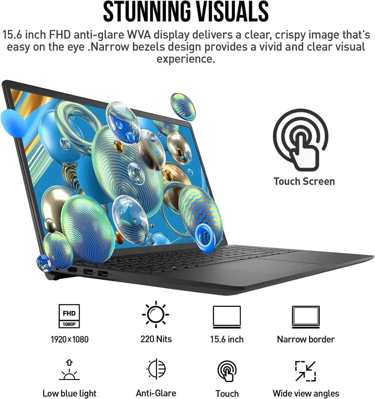 15.6" Touchscreen Laptop G537830
