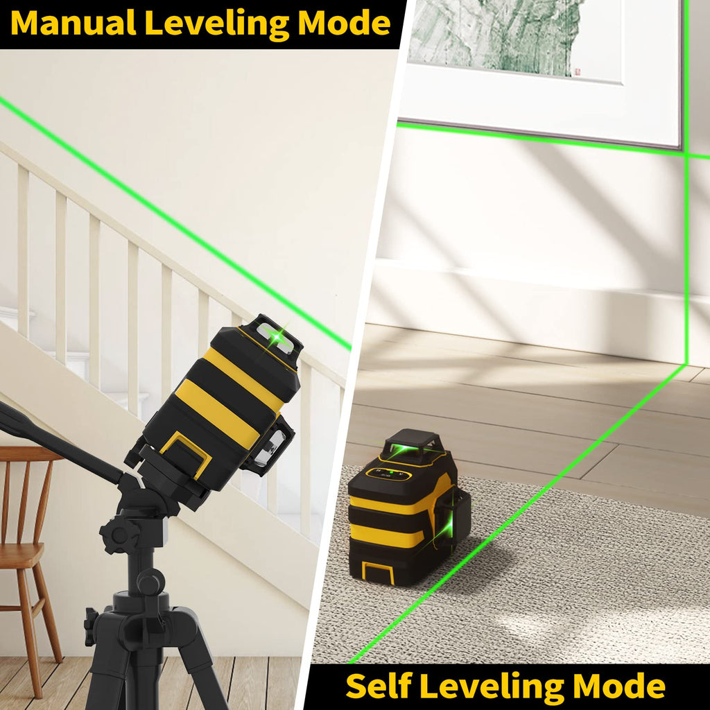 Laser Level with 12 Green Lines A764