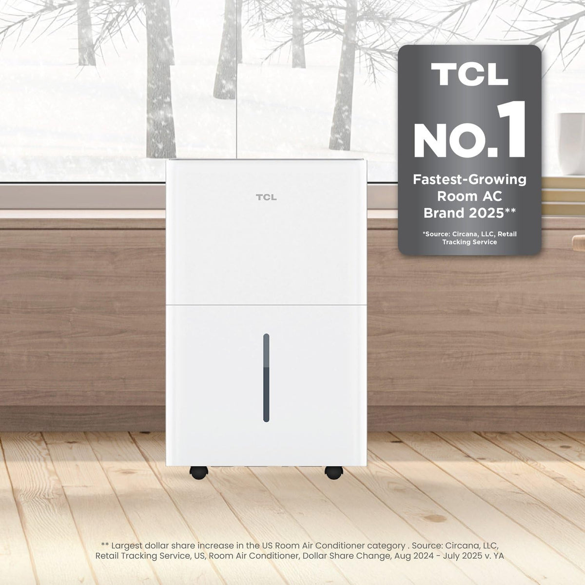 50-Pint Smart Dehumidifier with Wi-Fi N536