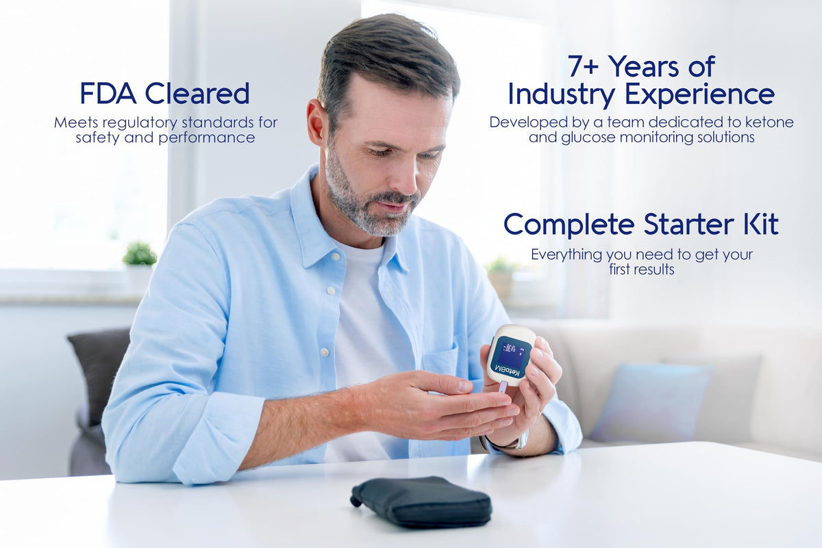Blood Glucose & Ketone Monitoring System Starter Kit M99867