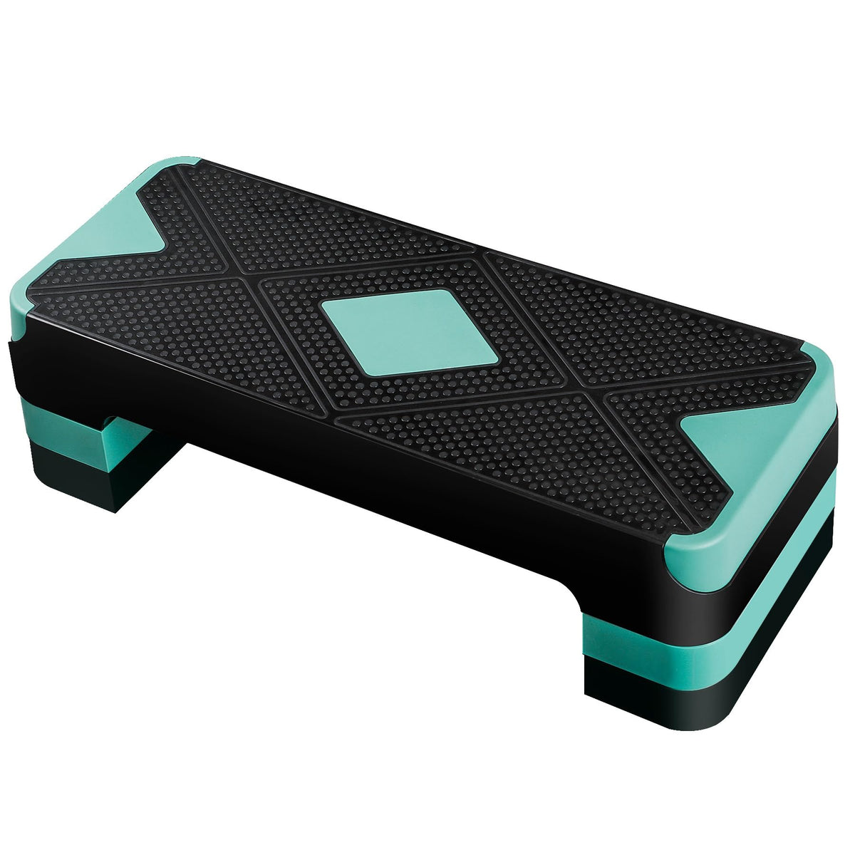 26.5 inch Aerobic Step Platform with 4 Risers T62051