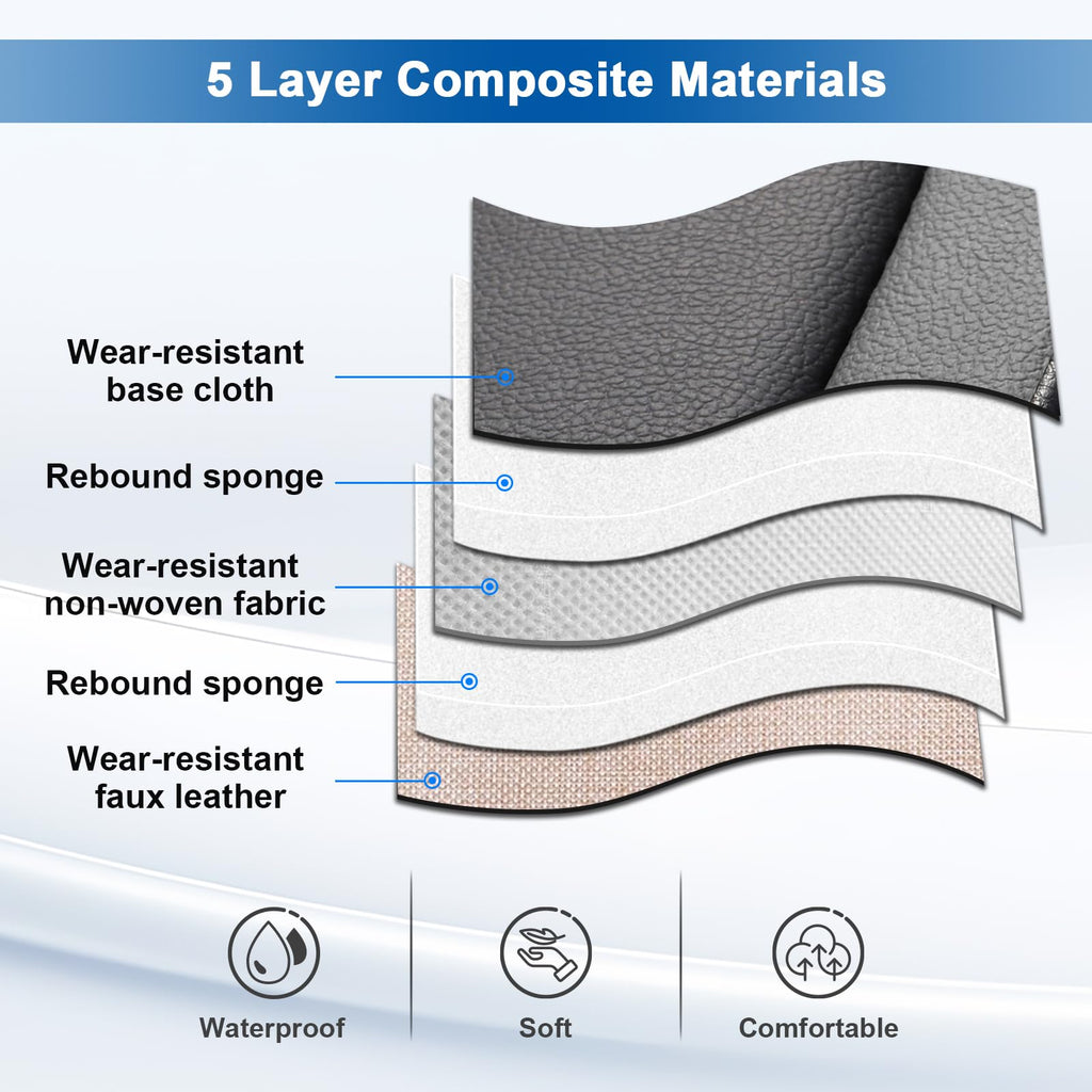 Waterproof Car Seat Covers Set of 5 T2876