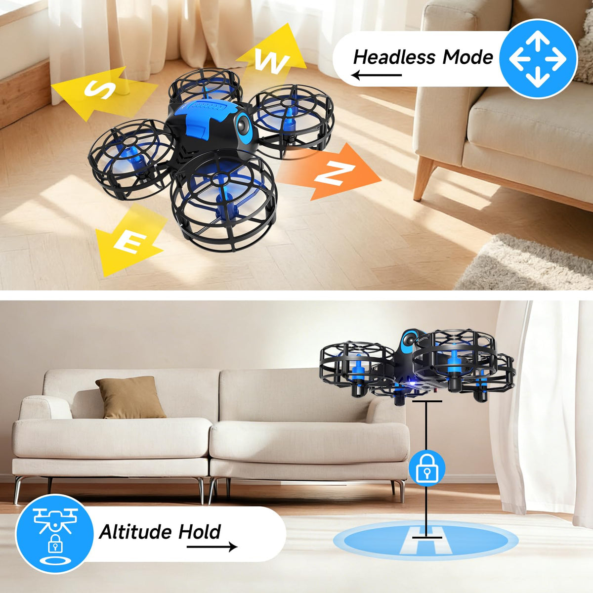 Mini Drone with 2 Batteries D7220