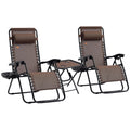 Zero Gravity Chair Set with Side Table U944