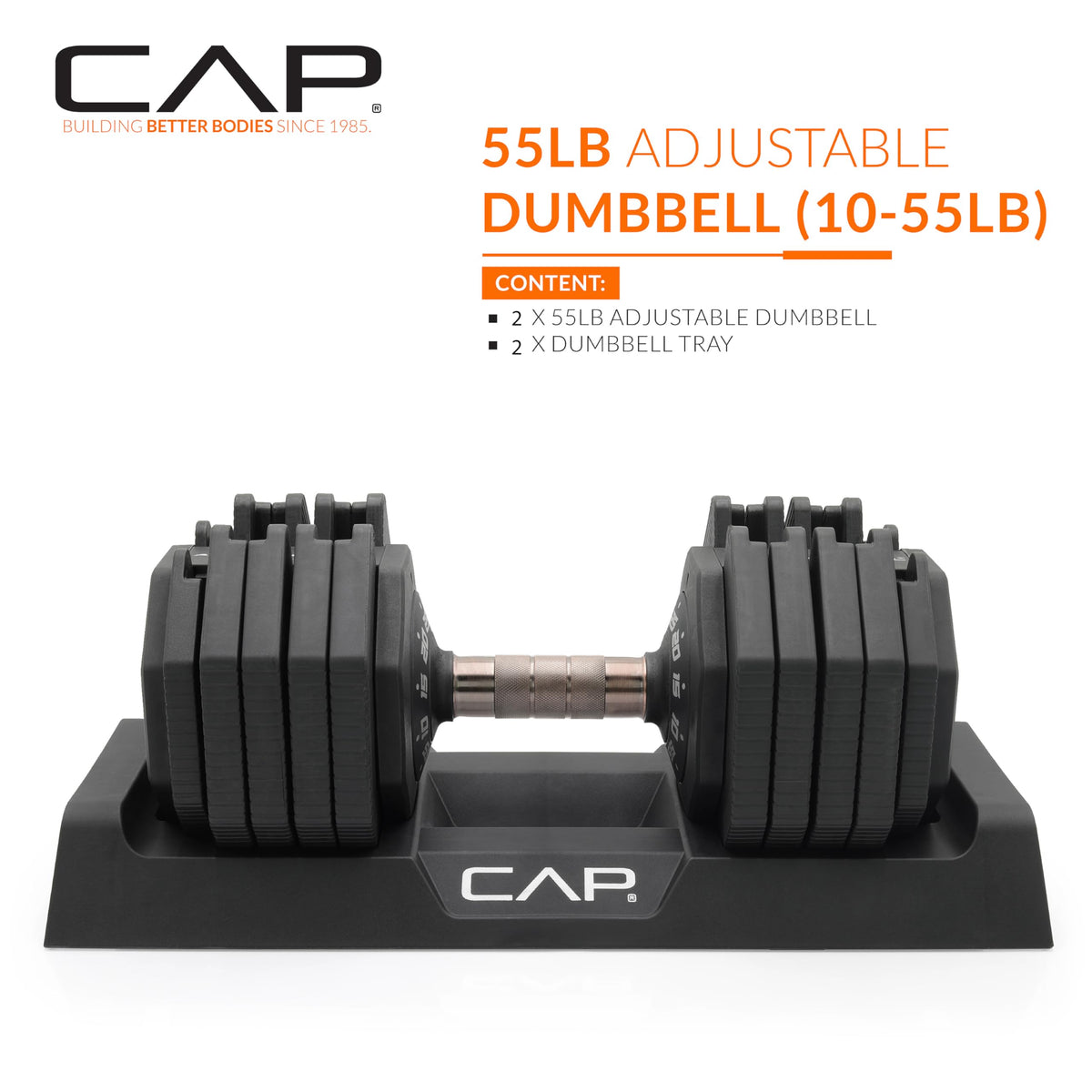 Adjustable Dumbbell Set 25 LB & 55 LB G968939