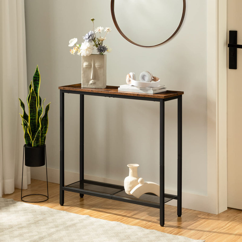 29.5" Narrow 2 Tier Console Table S97153