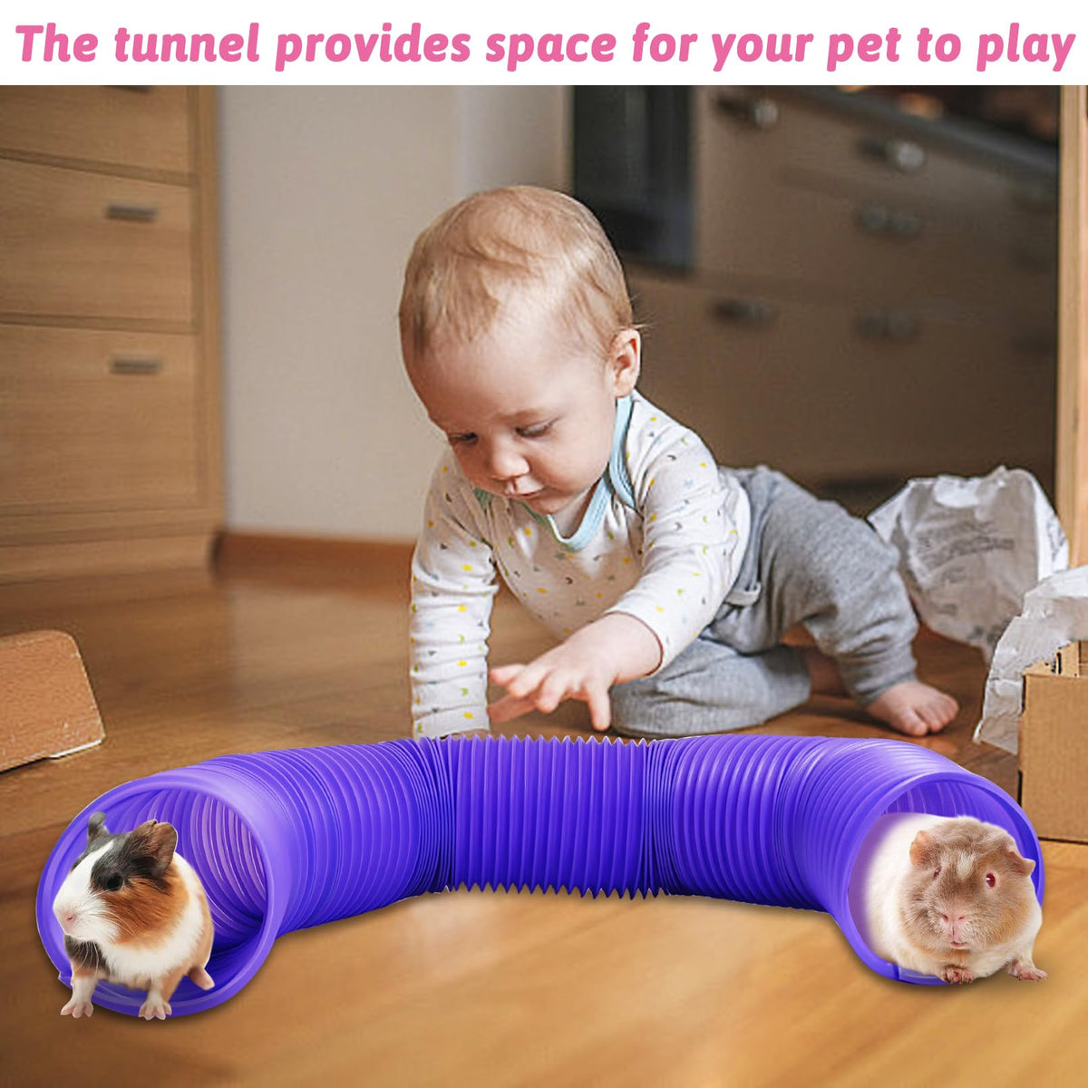 2 Pack Hamster Fun Tunnels and Grass Balls U833783