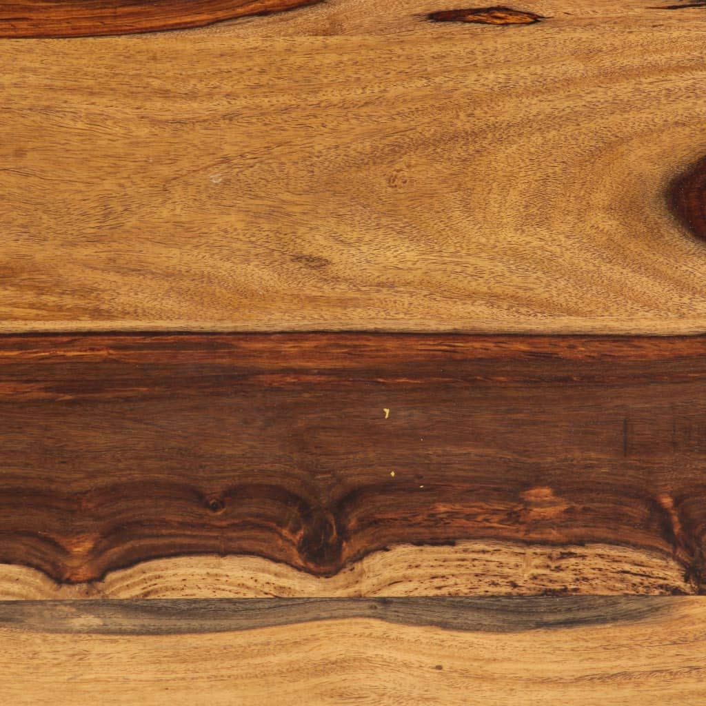 Square Rustic Solid Sheesham Wood Coffee Table O751